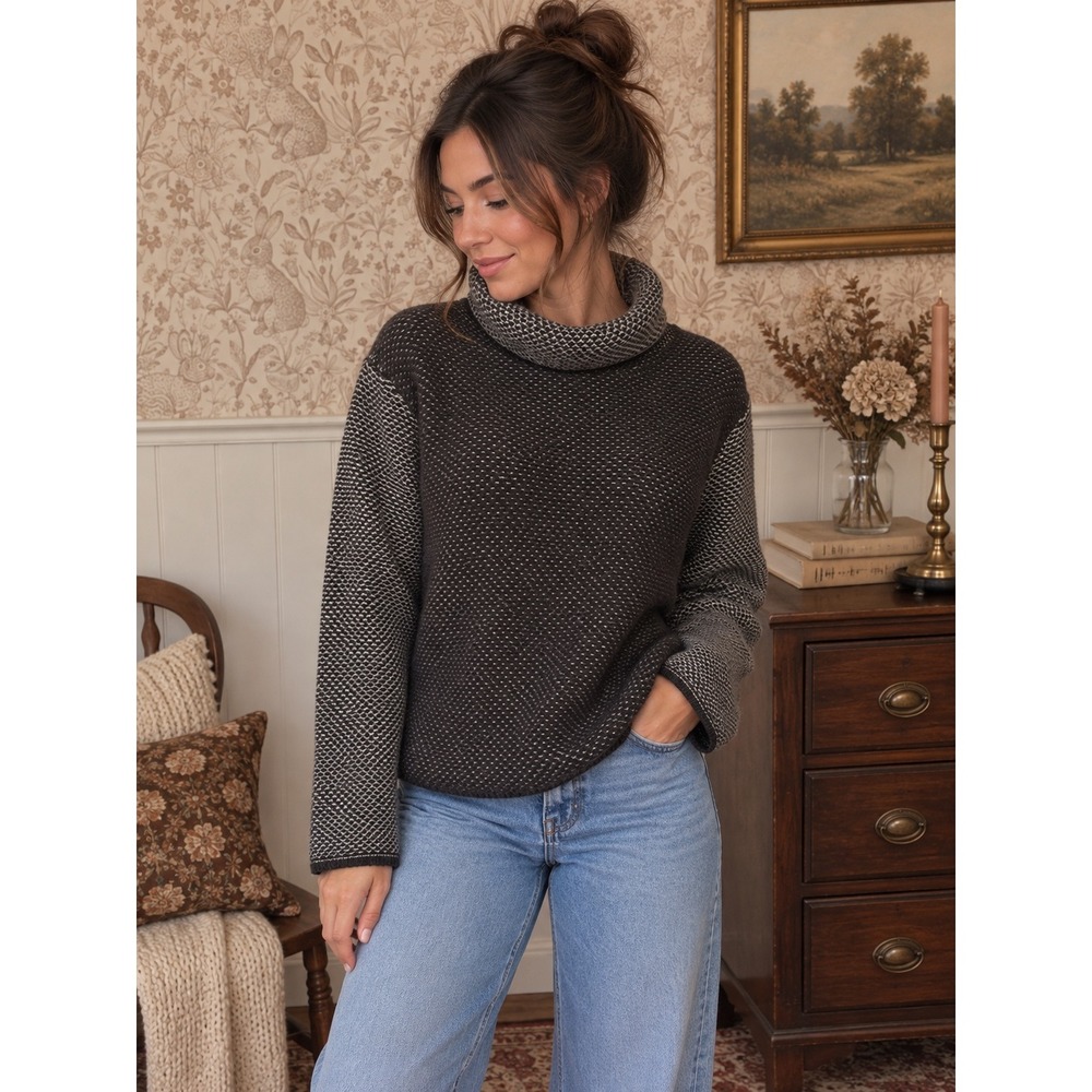 Wilfred Free 100% Merino Wool Cowl Neck Sweater – Size M